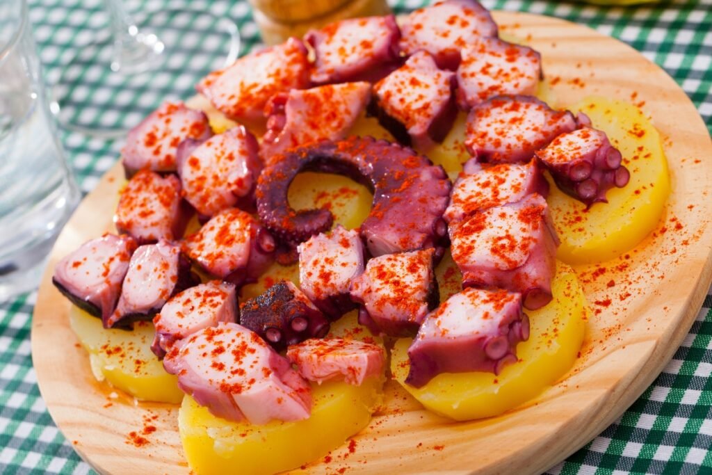 Comida tipica en el camino Portugués