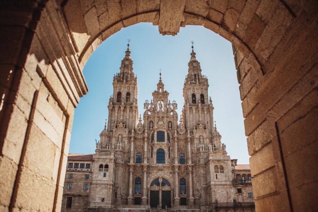 Catedral de Santiago, final del Camino Portugués