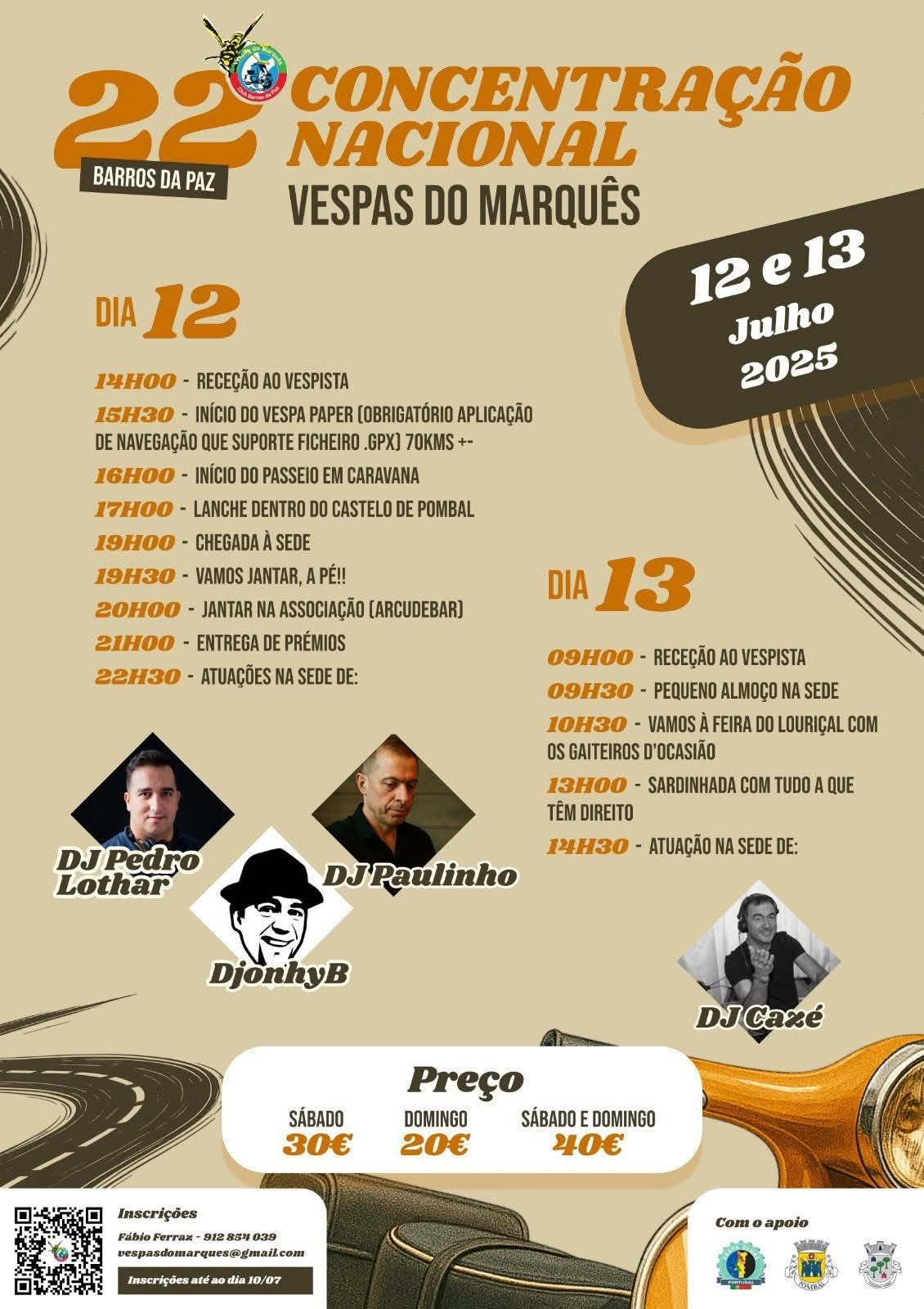 22ª Concentración Nacional Vespas do Marquês 2025