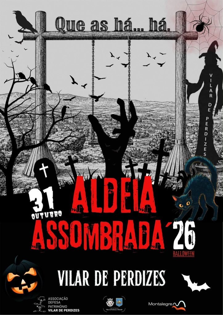 Halloween Aldeia Assombrada Vilar de Perdices 2026