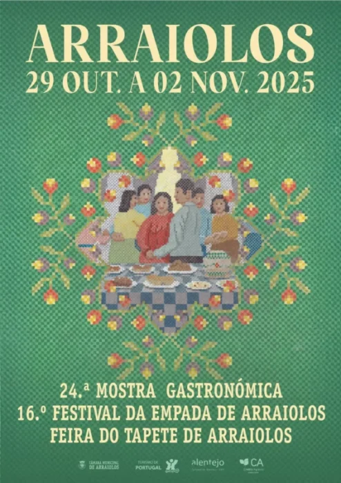 24.ª Muestra Gastronómica, 16.º Festival da Empada e Feira do Tapete de Arraiolos 2025